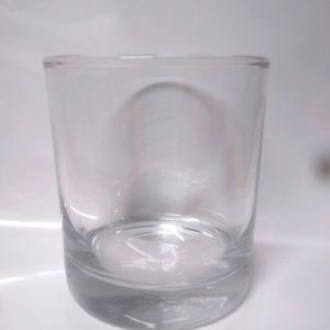 8 oz whiskey glass with heavy bottom